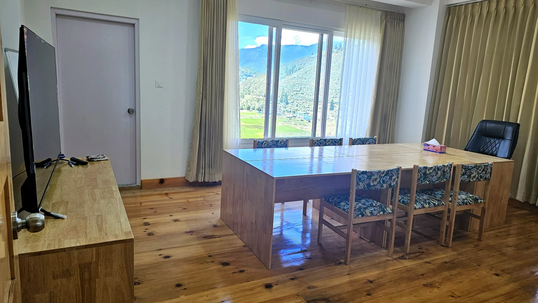 DMR Services office boardroom in Thimphu